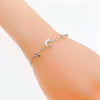 Moon & Star Cubic Zirconia Bracelet - CHOMEL