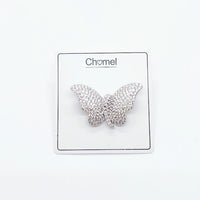 Butterfly Cubic Zirconia  Brooch - CHOMEL