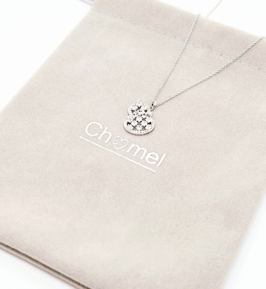Gourd-Hulu Cubic Zirconia Necklace - CHOMEL