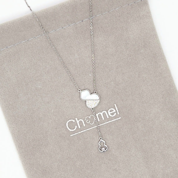 Gourd-Hulu Cubic Zirconia Necklace - CHOMEL