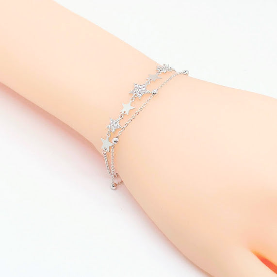 Star Cubic Zirconia Bracelet - CHOMEL