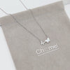 Butterfly Mother of Pearl Necklace - CHOMEL