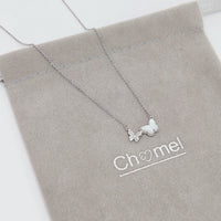 Butterfly Mother of Pearl Necklace - CHOMEL