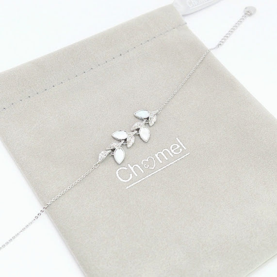 Leaf Mother of Pearl Bracelet - CHOMEL