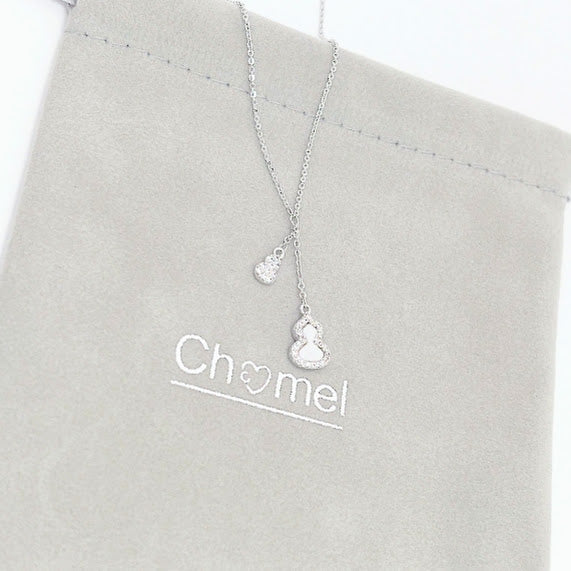 Gourd-Hulu Mother of Pearl Necklace - CHOMEL
