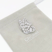 Butterfly Cubic Zirconia  Brooch - CHOMEL