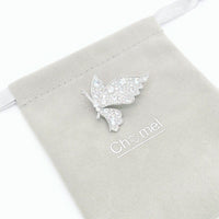 Butterfly Cubic Zirconia  Brooch - CHOMEL