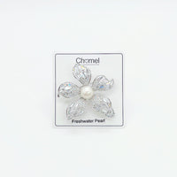 Flower Freshwater Pearl Brooch - CHOMEL