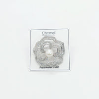 Flower Freshwater Pearl Brooch - CHOMEL