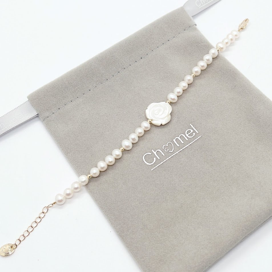 Freshwater Pearl Chain Bracelet