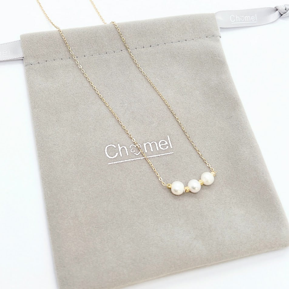 Freshwater Pearl Necklace On Chain