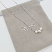 Freshwater Pearl Necklace On Chain