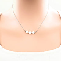 Freshwater Pearl Necklace On Chain