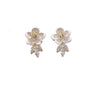 Flower Cubic Zirconia Earrings