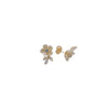 Flower Cubic Zirconia Earrings