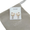 Flower Cubic Zirconia Earrings