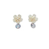 Flower Cubic Zirconia Earrings
