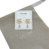 Flower Cubic Zirconia Earrings