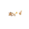 Flower Cubic Zirconia Earrings