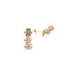 Flower Cubic Zirconia Earrings