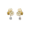 Flower Cubic Zirconia Earrings