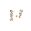 Flower Cubic Zirconia Earrings