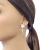 Flower Cubic Zirconia Earrings
