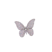 Butterfly Cubic Zirconia  Brooch