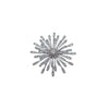 Starburst Cubic Zirconia Brooch