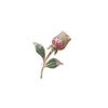 Flower Cubic Zirconia Brooch