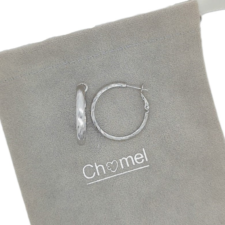 Plain Hoop Earrings