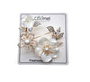 Flower Mother Of Pearl & Freshwater Pearl Brooch