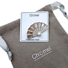 Fan Mother Of Pearl & Freshwater Pearl Brooch