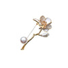 Flower Freshwater Pearl Brooch