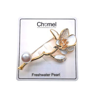 Flower Freshwater Pearl Brooch