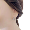 Cubic Zirconia Hoop Earrings