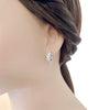 Cubic Zirconia Hoop Earrings