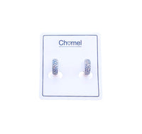 Cubic Zirconia Hoop Earrings