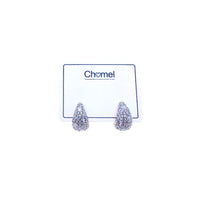 Cubic Zirconia Hoop Earrings