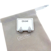 Cubic Zirconia Hoop Earrings