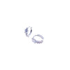 Cubic Zirconia Hoop Earrings