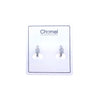 Cubic Zirconia Hoop Earrings