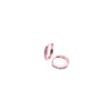 Cubic Zirconia Hoop Earrings