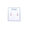 Cubic Zirconia Hoop Earrings
