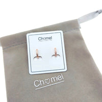 Cubic Zirconia Hoop Earrings
