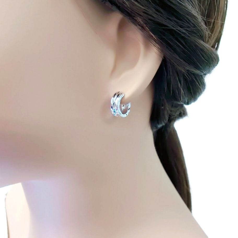 Plain Hoop Earrings