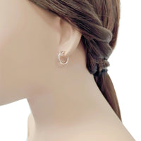 Plain Hoop Earrings