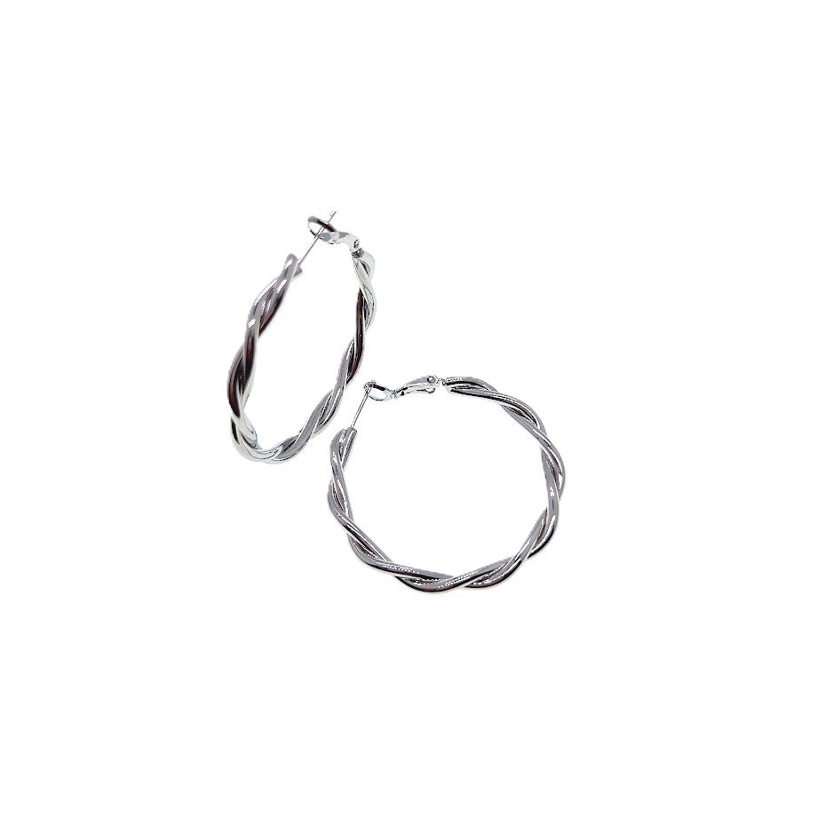 Plain Hoop Earrings