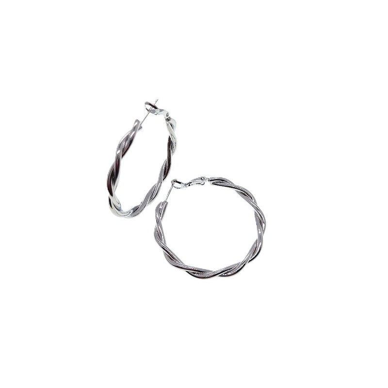 Plain Hoop Earrings
