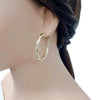 Plain Hoop Earrings